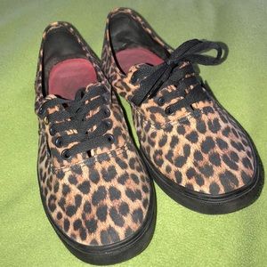 Cheetah Print Vans